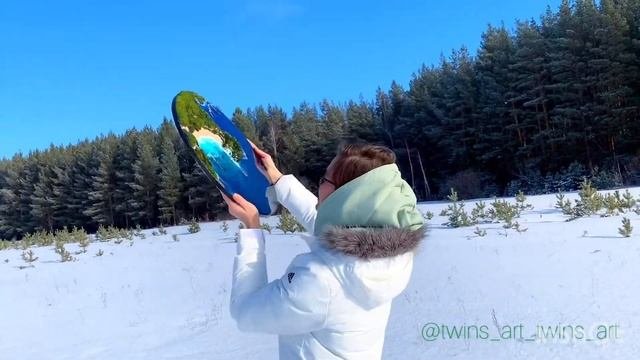 ЖИВЫЕ КАРТИНЫ ИЗ ЭПОКСИДНОЙ СМОЛЫ