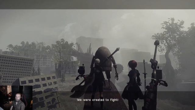Nier Automata - Reject Your Programming. First Playthrough (Route B)