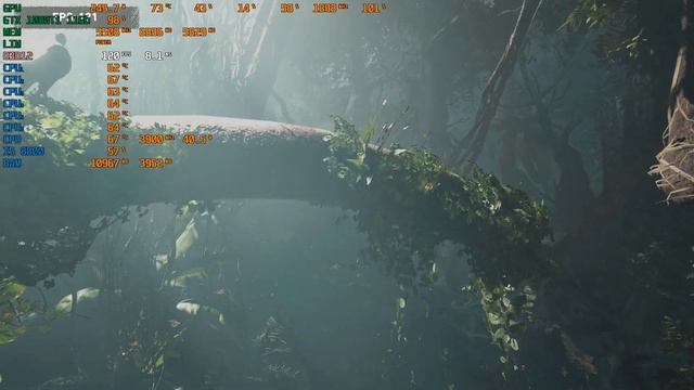 Tomb Raider   / I5-8500 / GTX 1080Ti 11 Gb / 32 Gb DDR4 Ram