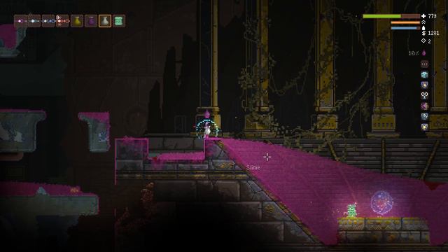 Noita 1.0's Alchemy and Material Reactions