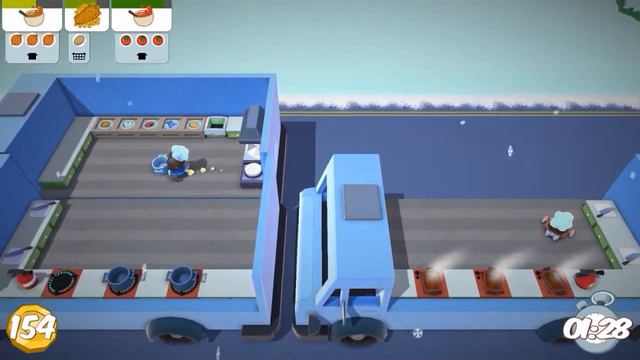 Overcooked (PC, 2016) - Let's Play Session 3 (co-op)