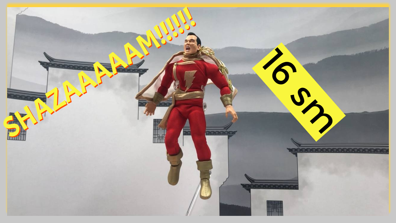 SHAZAM!!!! 16 сантиметров качества!!! Круговой обзор!!!