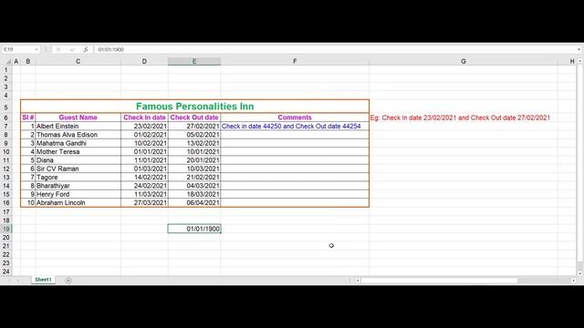How to combine text and date in the same cell | Concatenate date and text | Add date and text