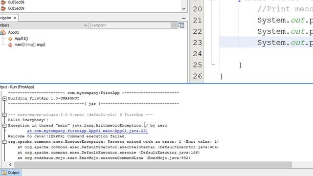 06 - Programming Language – Java for Beginners – 3 Basic Types of Errors - شرح