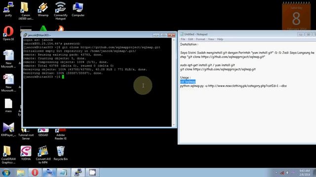 Install Sqlmap In VPS