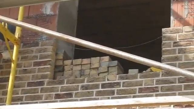 Расшивка лицевой кладки 2