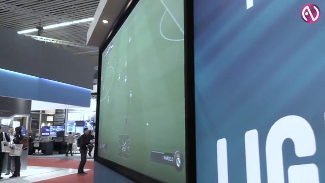Проекционные экраны Parallax от Milestone AV на выставке ISE 2016