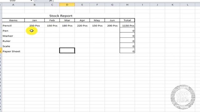 Excel Cell Format, Add text with number in a cell, Add Text in formula in same cell.
