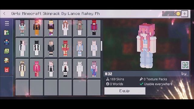Best Girls Minecraft Skinpack By Lance Railey Ph
