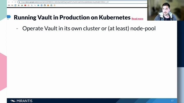 Secret Management Using HashiCorp’s Vault & New Secrets Operator | Mirantis Labs - Tech Talks