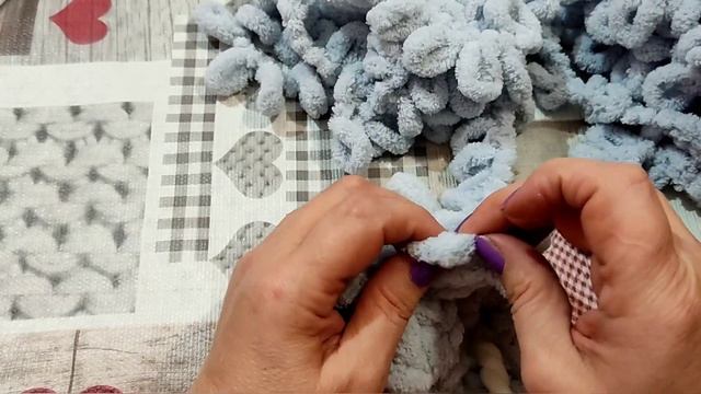 Как связать без спиц и крючка панаму из ализе пуффи (alize puffy)