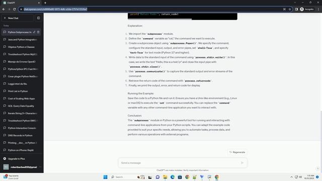 Python cannot read write in another commandline application by using subprocess module