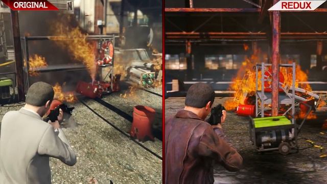 GTA V - Original vs. REDUX | 2019 | Part 2