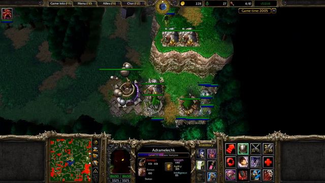 Vampirism Fire - [RG]Rugarus Vamp Gameplay#75 - Win with Sphere (Quad human kill)