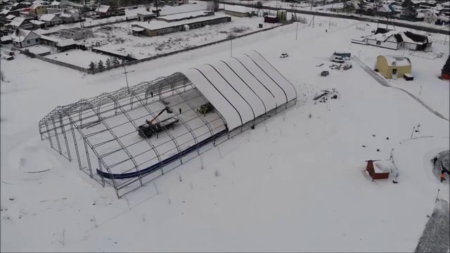 Универсальная спортивная площадка г. Карасука. Начало...