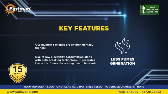 Eastman Durotec 235Ah Inverter Battery | Best Inverter Tall Tubular Battery 2023