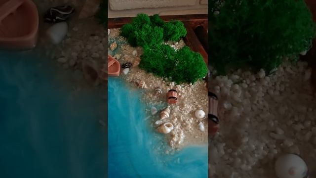 Стол для завтрака из эпоксидной смолы