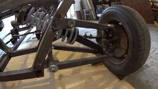 Багги MK2.0 Подробно о передней подвеске багги.