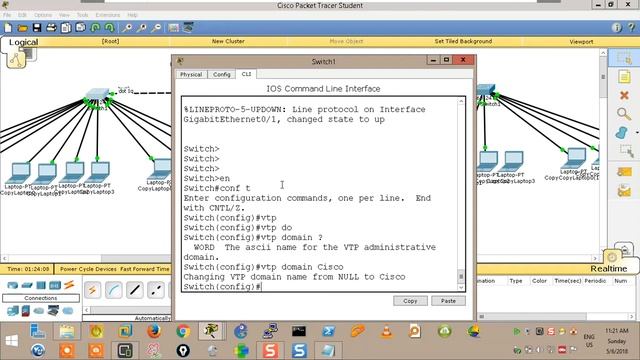 17-CCNA Rapid Course (VLAN Trunk Protocol (VTP)) By Eng-Mohamed Kamel | Arabic