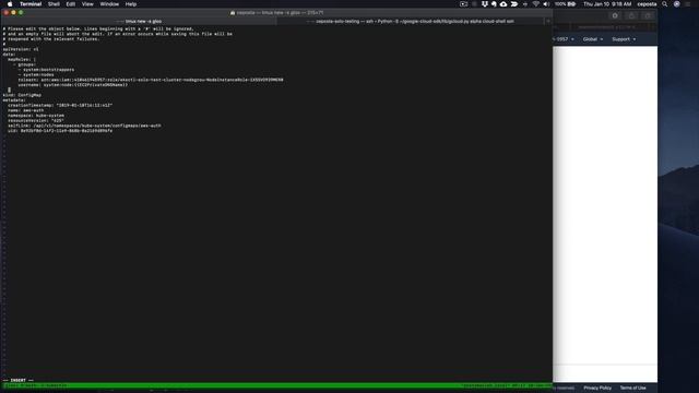 Demo: Easy AWS EKS cluster provisioning and user access