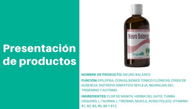 Presentación de productos Regia Vit - Parte 2