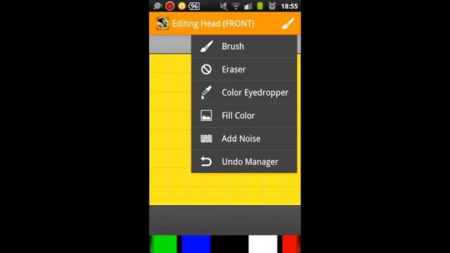 MINECRAFT SKIN EDITOR for Android | Review App | Spanish