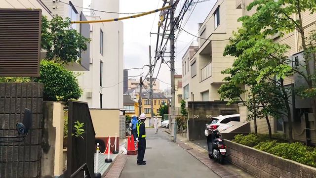 Tokyo walking calm and peaceful area | Japanese workers and girls in Sendagaya | July 2021 #japan