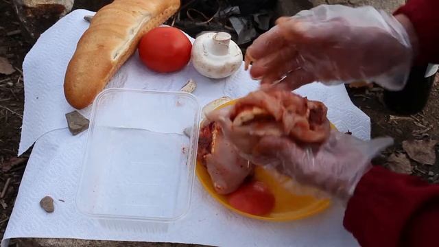 КУРИНАЯ ГРУДКА  на ГРИЛЕ. Рецепт куриного филе на углях. ENG SUB.