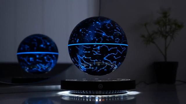 Светодиодная магнитная левитационная лунная лампа градиентная лампа для украшения дома спальни