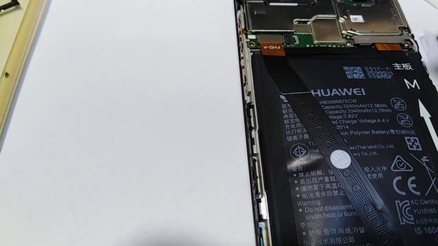 Замена аккумулятора на HONOR 7X