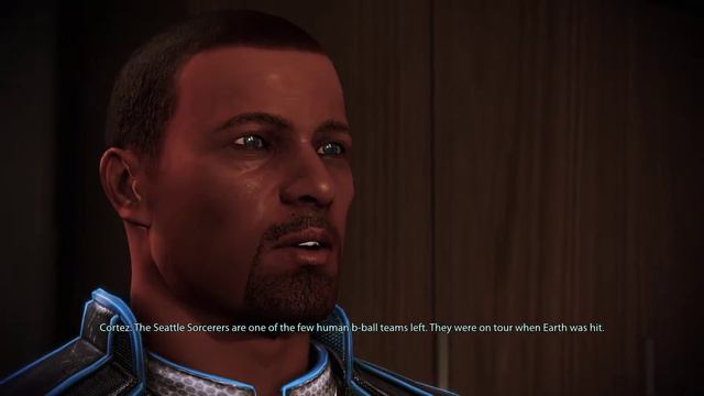 Cortez/James Encounter (B-Ball) | Citadel DLC | Mass Effect: Legendary Edition (1080p/60fps)
