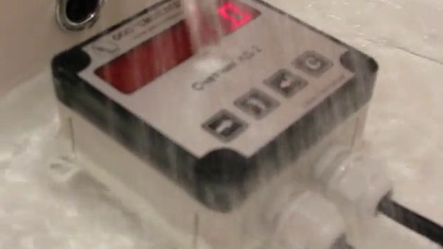 Герметичный счетчик импульсов (тахометр) МЕРАГРАФ-СИТ (ИД-2) в воде 2.