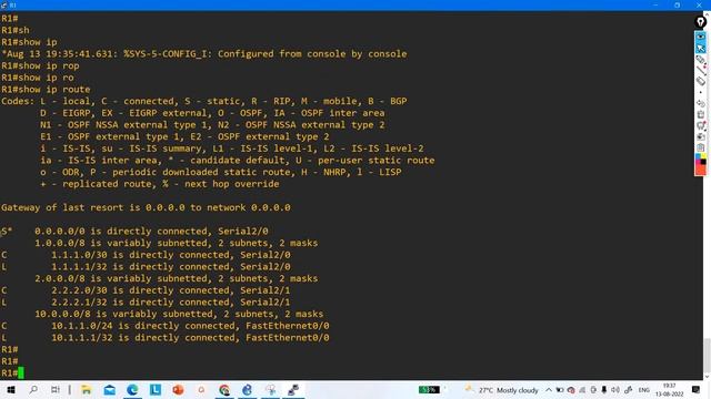 Conditional Default Routes Configuration in GNS3 | Default Route between Multiple ISPs |
