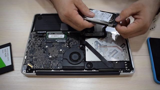 Установка SSD на MacBook Pro