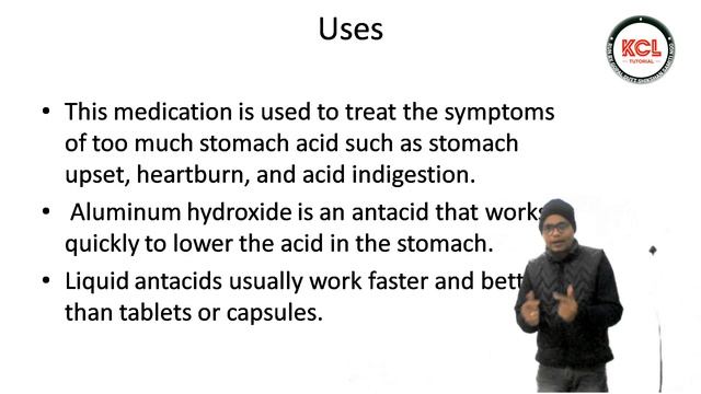 Gastro-Intestinal Agents - Aluminium Hydroxide Magnesium OH L-4 Ch-4 Pharma Chemistry-I D.Pharm 1st