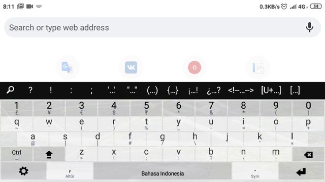 How to Use CTRL Key in Android - with Multiling O Keyboard