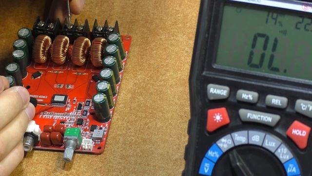 Ремонт платы усилителя на м/с TDA7498e: Замена микросхемы