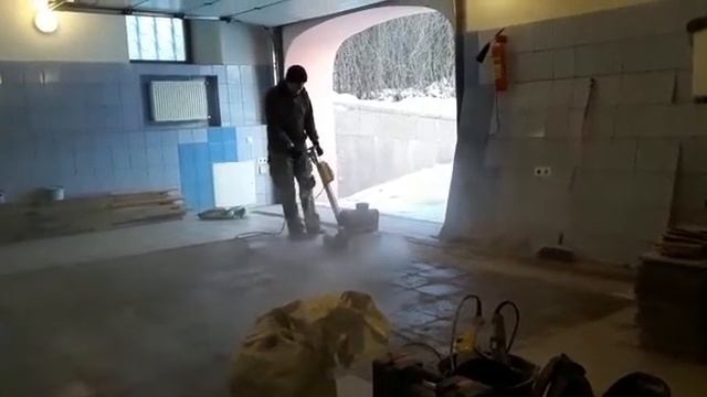 Фрезеровка бетонного пола 12