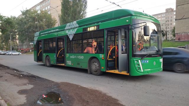 ГОРОД УФА БАШКИРИЯ транспорт города черниковка 08 09 2024