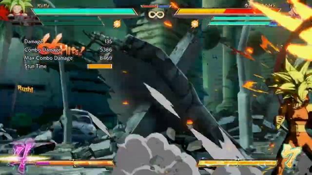 Dragon Ball FighterZ - Kefla/Android 18/Android 21 Combos