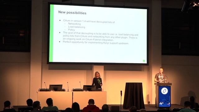 Improve performance and security for containers using Kuryr and Cilium