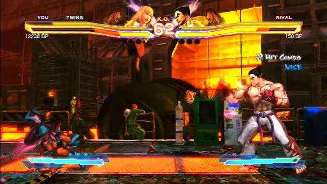 Street Fighter X Tekken Rank and Endless Room Online Stream Part38