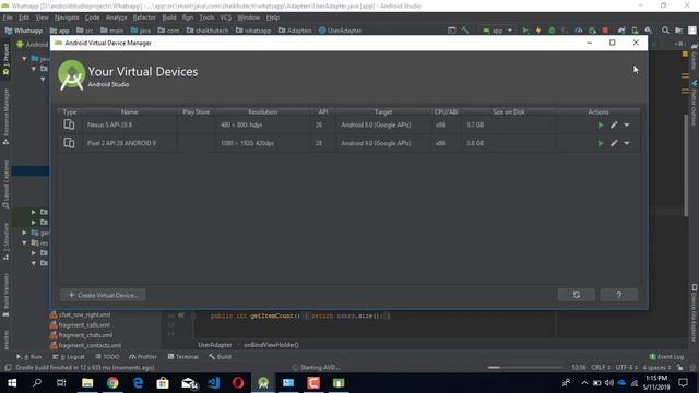 create whatsapp using firebase and android studio | enhancements 12