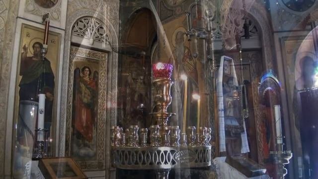Русский Православный Храм Святой Живоначальной Троицы в Афинах.