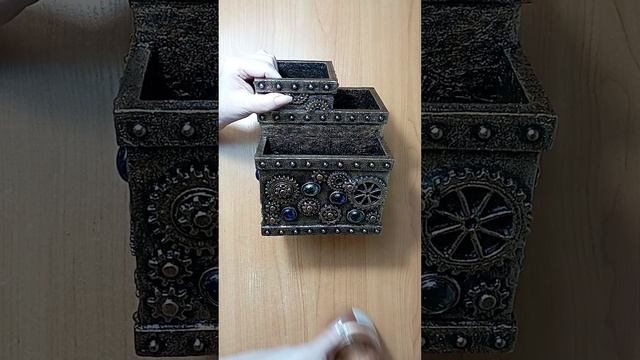 Органайзер из картона своими руками