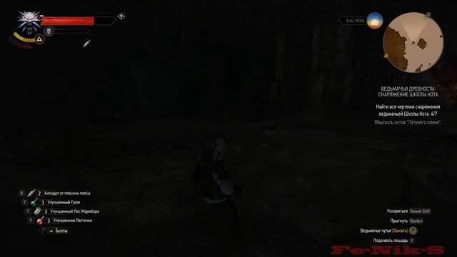 The Witcher 3 Wild Hunt (17) Ведьмачьи древности: Снаряжение Школы Кота