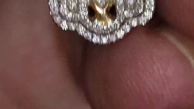 TRAXNYC Yellow Gold Diamond HAMSA Pendant Review + Education on Polishing Gold