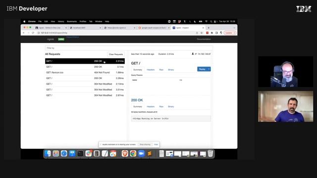 Online in one line with Ngrok