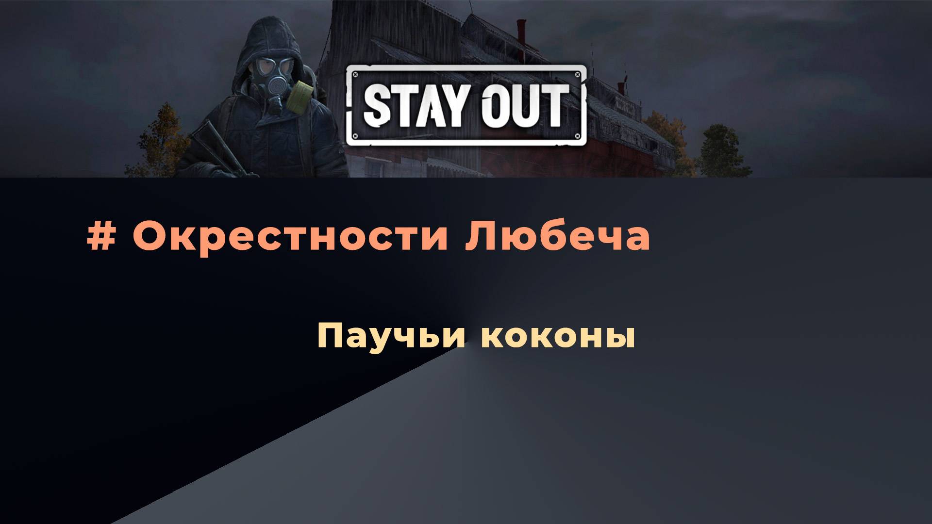 Stay Out_Паучьи коконы