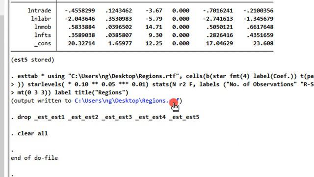 (Stata16): How to Perform Panel Sub Sample-Analysis   #paneldata #pooledols #dummyvariables